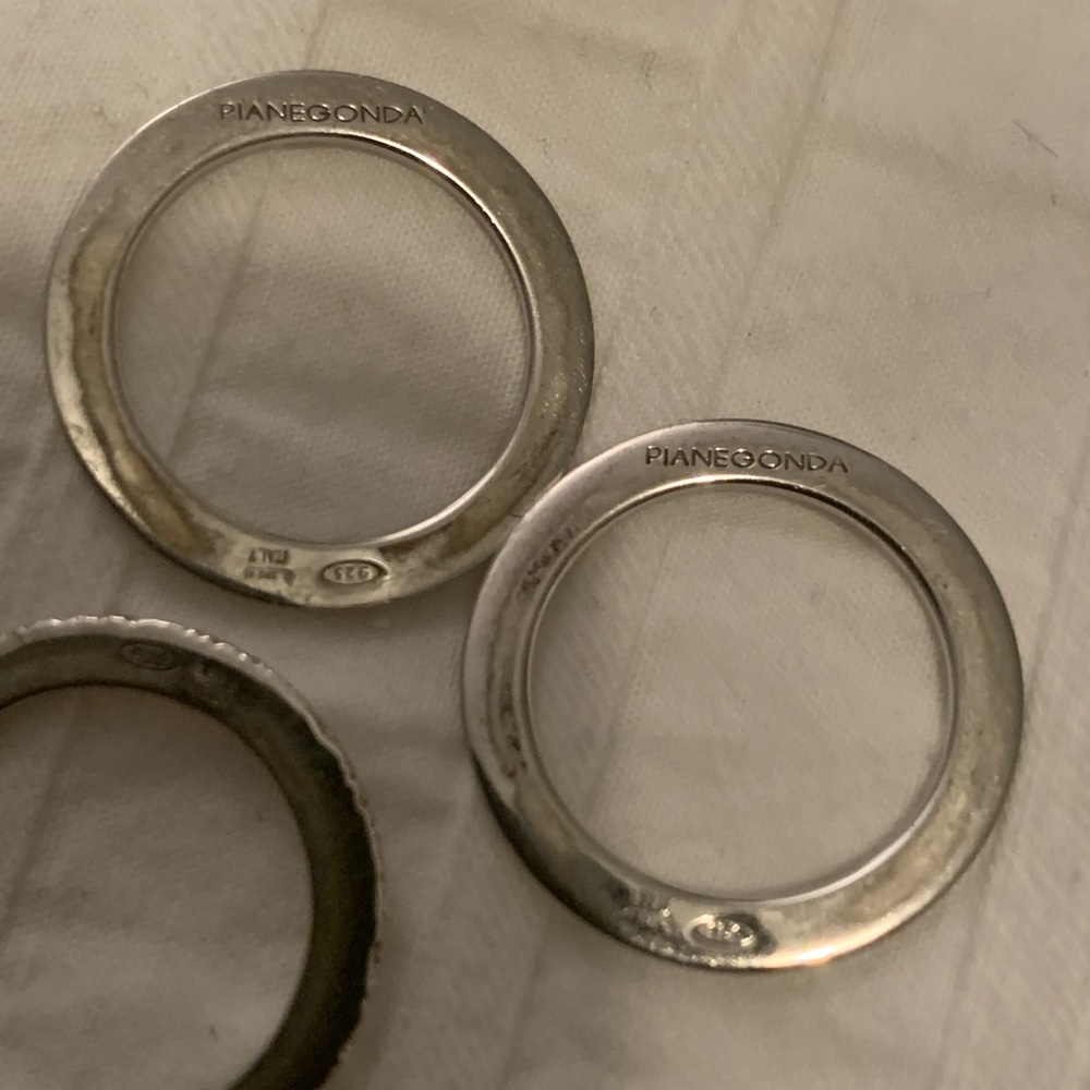 Silver Stackable Rings - image 4